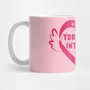 Valentine Day - Toadally Into You! #1 Pink Heart Mug